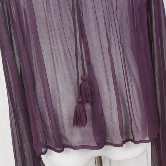 Free People Sheer Tassel Top - Picture 10 of 15